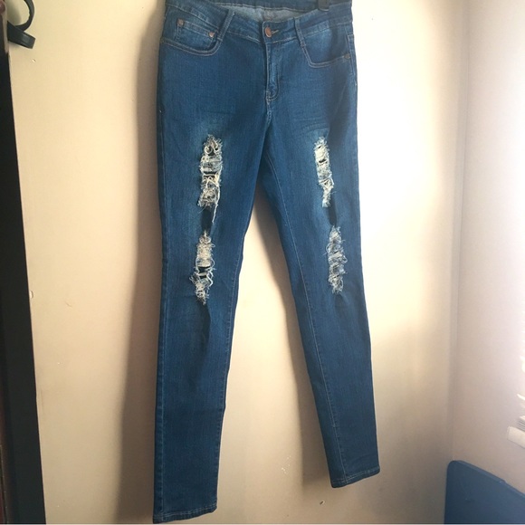 U.W.J Denim - U.W.J Distressed Jean Size 13